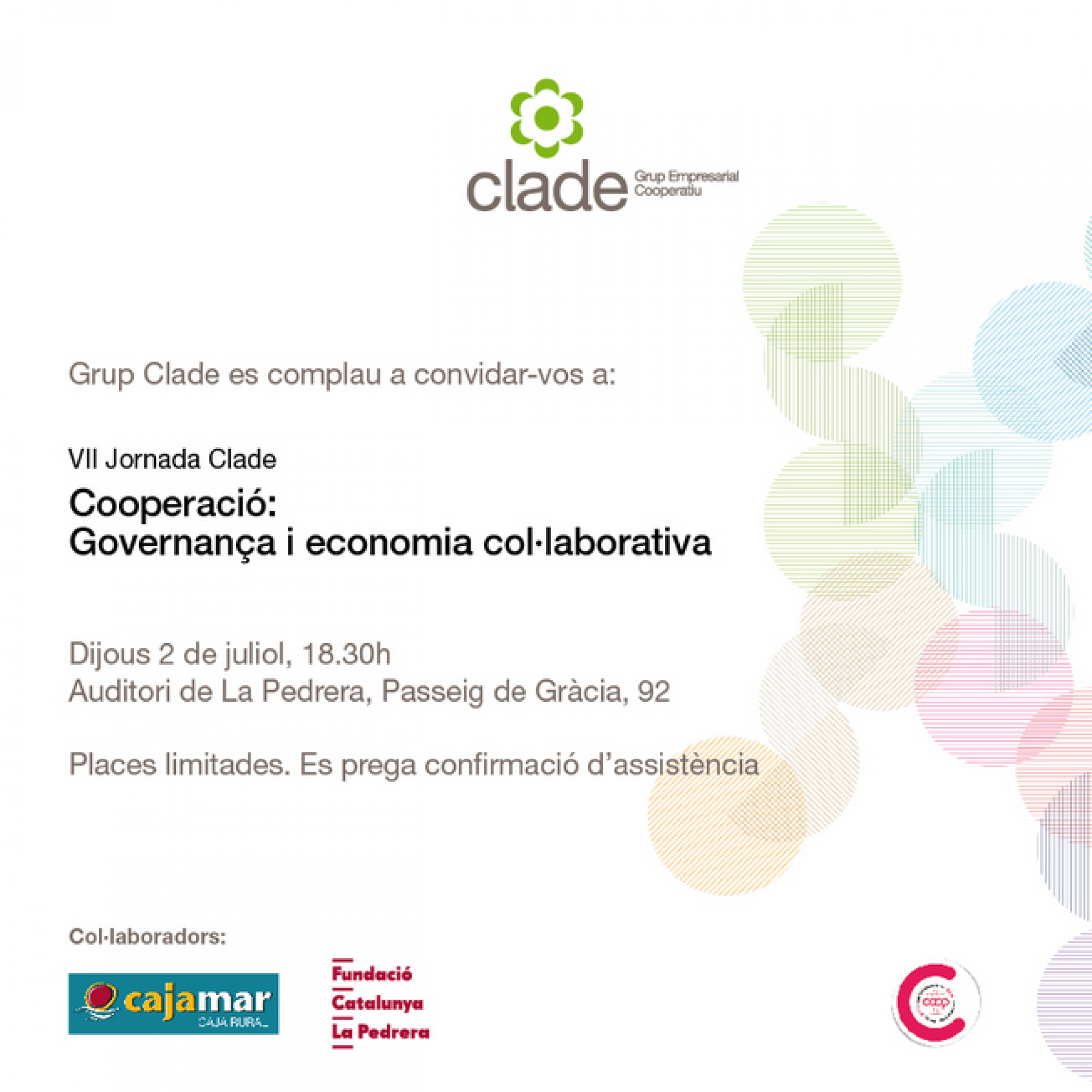 VII Jornada Clade sobre cooperació, governança i economia col·laborativa