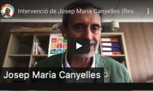 VÍDEO | Intervención de Josep Maria Canyelles sobre la inclusión laboral en la jornada de la Red de Inclusión Laboral de Barcelona (XIB)