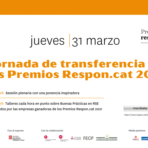 Jornada virtual de Transferencia con las ganadoras de los Premios Respon.cat 2021