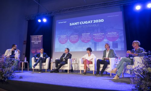 La empresa con propósito es generadora de valores positivos, lo que convierte al empresariado en motor de cambio hacia un mundo mejor, afirma Canyelles en la Jornada Sant Cugat 2030